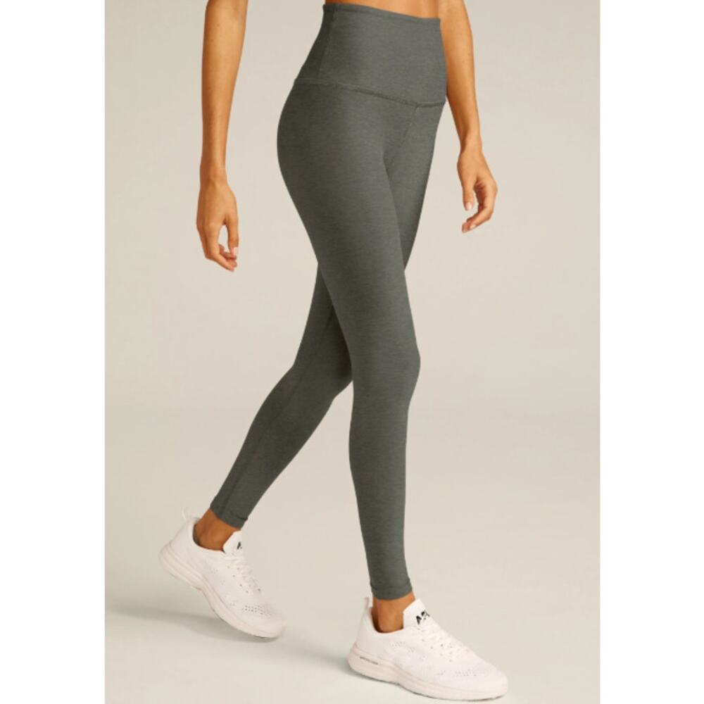 Beyond Yoga Small High-Waist Sculpting Leggings - Gray